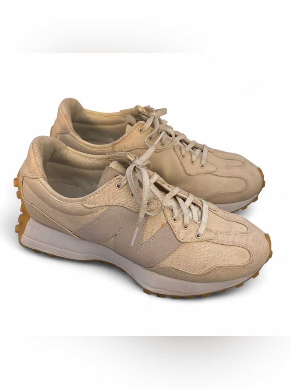 New Balance Women's Macadamia Nut Retired Retro Runner Sneakers